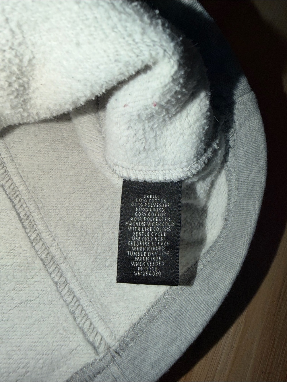 Mossimo Small cotton Button Up button Hooded jacket Grey - Picture 6 of 6